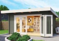 Gartenhaus Sussex 1 von Lasita Maja Grüngrau