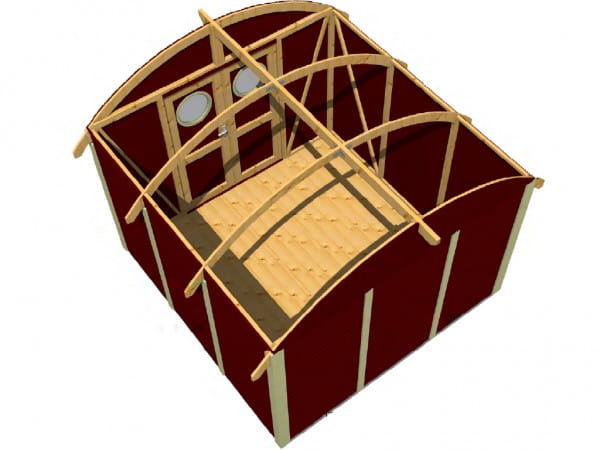 Gartenhaus Rerik 300 x 304 cm von Joda