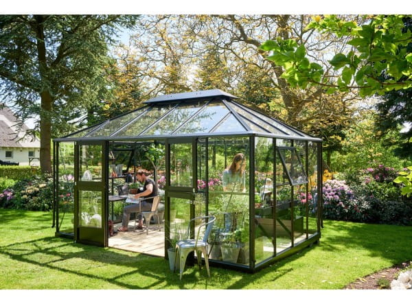 Juliana Gewächshaus Grand Oase - 13 m² Anthrazit