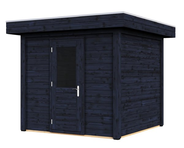 Lugarde Gartenhaus München 250 x 250 cm schwarz