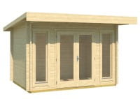 Moderne Pultdach Gartenhäuser aus Holz