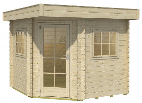 Flachdach_Gartenhaus_Karlijn_250_von_Outdoor_Life_Products