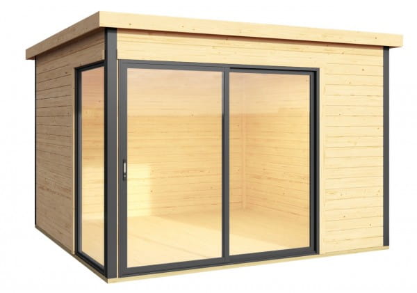 Lasita Maja Gartenhaus Domeo 1 unbehandelt