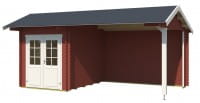 Outdoor Life Products Gartenhaus Kenzo Schwedenrot