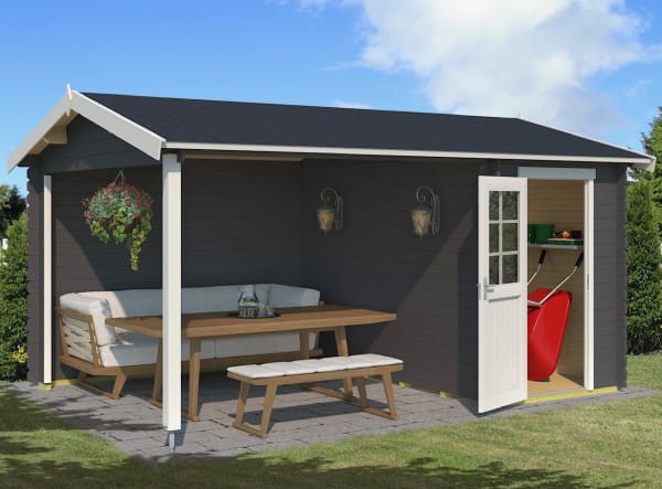 Outdoor Life Products Gartenhaus Wibo Carbongrau