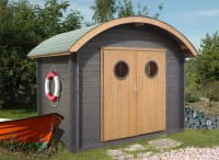 Wann zählt ein Gartenhaus als günstig?