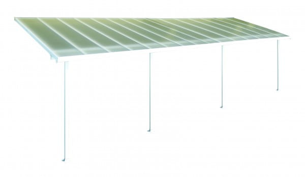 Palram Terrassenüberdachung weiss 295 x 915 cm