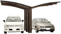 Ximax Carport Portoforte Typ 110 Y-Ausführung 495 x 542 cm