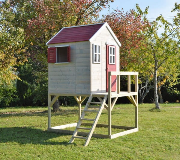 Wendi Toys Kinderspielhaus Storch inkl. Fensterladen