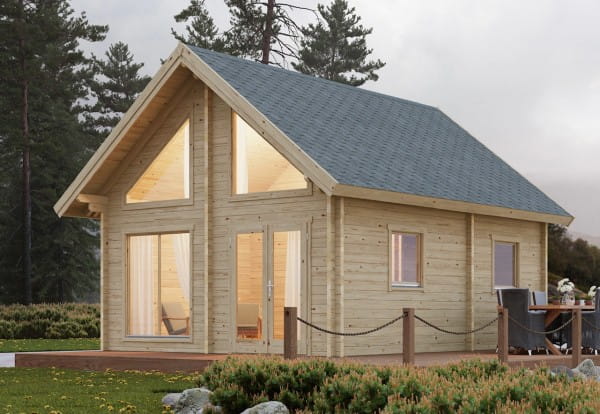 Ferienhaus Örebrö von Lasita Maja 520 x 620 cm unbehandelt 