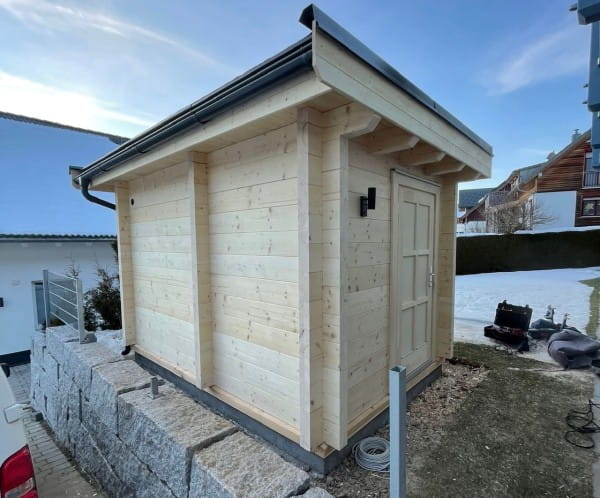 Gartensauna Grenoble von Walfer