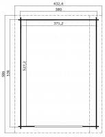 Stufendach Holzgarage Panama Grundriss