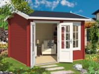 Gartenhaus Alex von Lasita Maja Schwedenrot